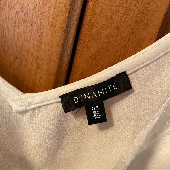 Dynamite Tank Top - White - Picture 5 of 8